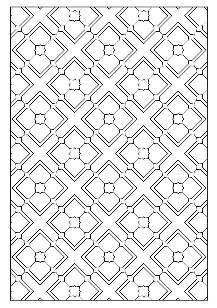 a black and white geometric pattern