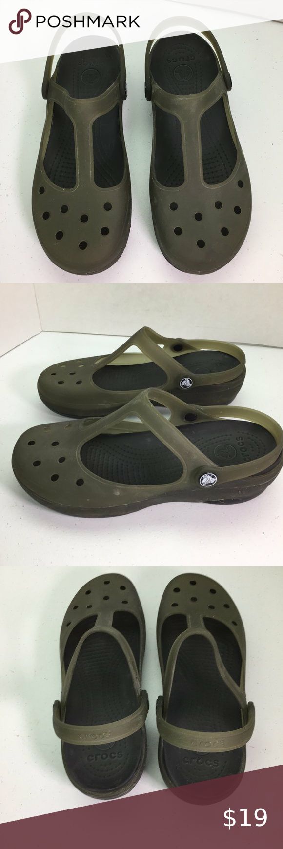 CROCS Women's Size 8 Boulder Colorado Olive Slippe | Crocs shoes, Women's  crocs, Womens sizes