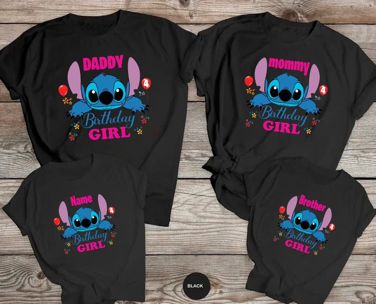 Stitch Birthday Shirt, Personalized Birthday Shirt, Custom Stitch Birthday Shirt, Stitch Birthday Girl Shirt, Stitch Birthday Family Shirts * We will always do our best to ship all items as soon as we possibly can. Due to the nature of custom printing, the current turnaround * Processing time is 1-3 days. Shipping time is based on the shipping type you'll select at checkout. If you need the item sooner, please upgrade the shipping at checkout. ALL OUR SHIRTS ARE MADE TO ORDER ------------------- Stitch Birthday Shirt, Birthday Family Shirts, Stitch Birthday, Personalized Birthday Shirts, Birthday Girl Shirt, Birthday Tee, Girl Shirt, Birthday Shirt, Birthday Girl