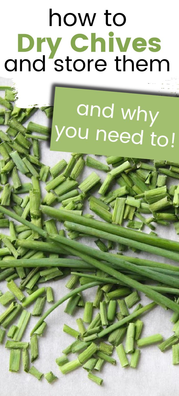 green beans are piled on top of each other with the words how to dry chives and store them and why you need to