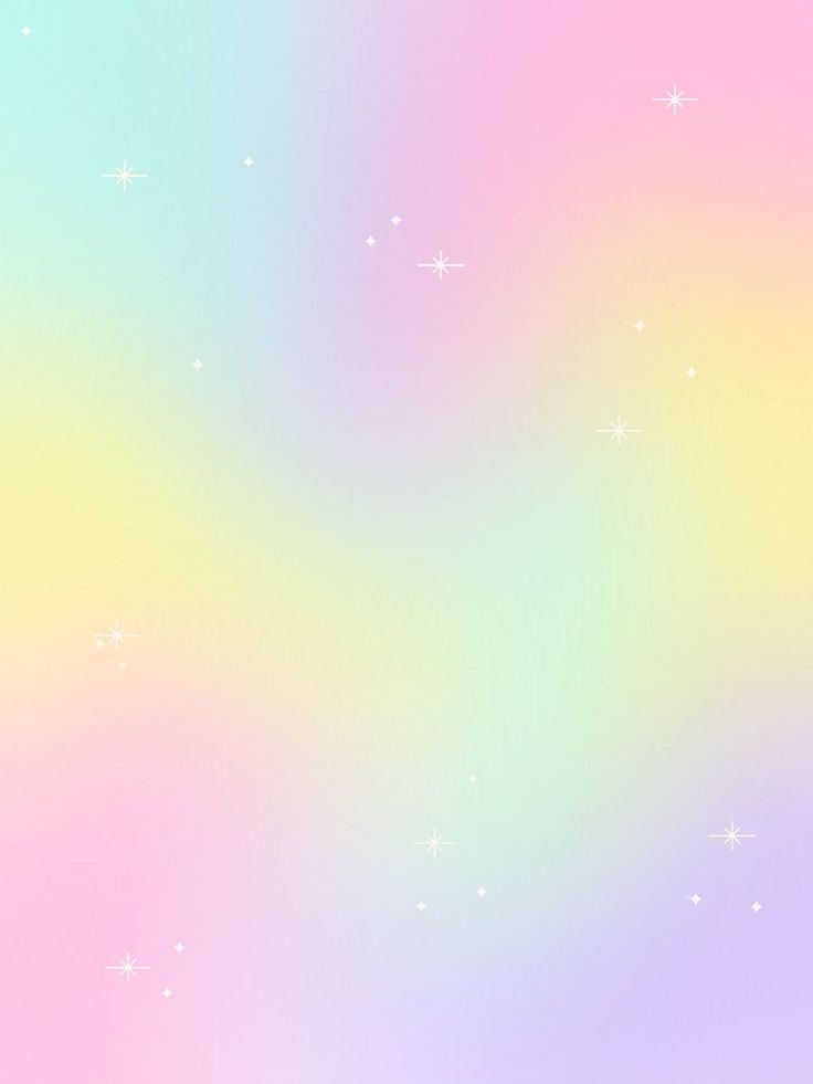 a pastel colored background with stars in the sky and on top of each other