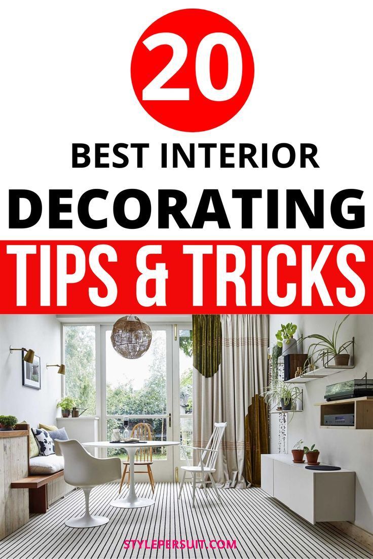 the top 20 best interior decor tips and tricks