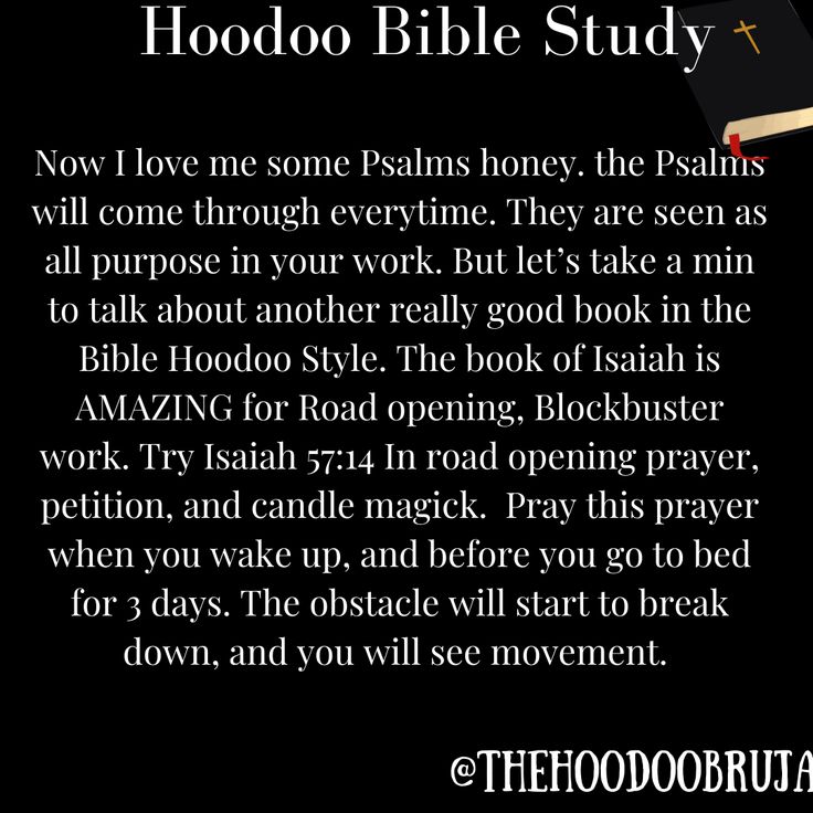 an image of a book with the words hoodoo bible study