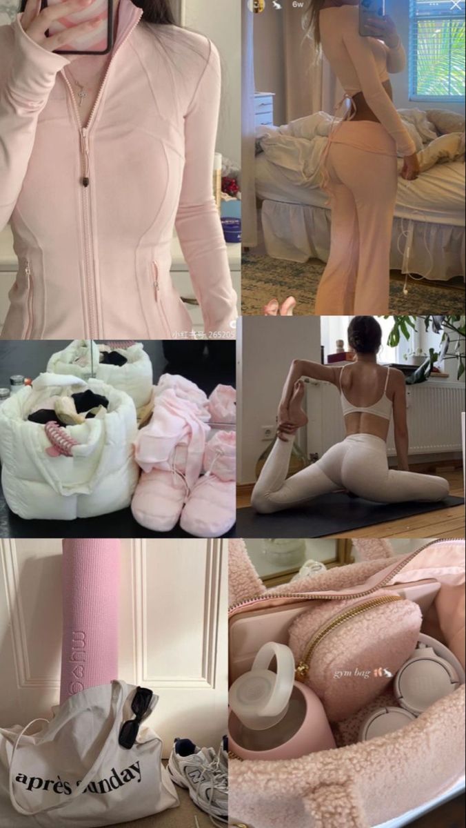 Pilates Essentials, Pilates Workout Clothes, Pilates Outfits, Pilates Outfit, Pink Pilates Princess, Pilates Gym, 10 Essentials, Pilates Fitness, Pretty Pink Princess