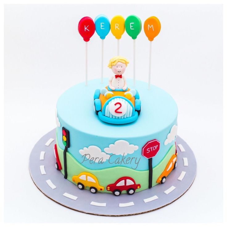 25+ Elegant Picture of 2 Year Old Birthday Cake - davemelillo.com Birthday Cake For Two Year Old, Cakes For 2 Year Boy, One Year Old Birthday Cake Boy, Birthday Cake For 2 Year Boy, Car Cakes For Boys Birthday For Kids, Cake For 2 Year Boy, Cake With Cars, Boys Birthday Cakes, Bolo Blaze