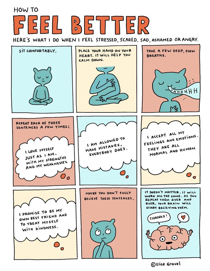 a comic strip with cats and other things in it