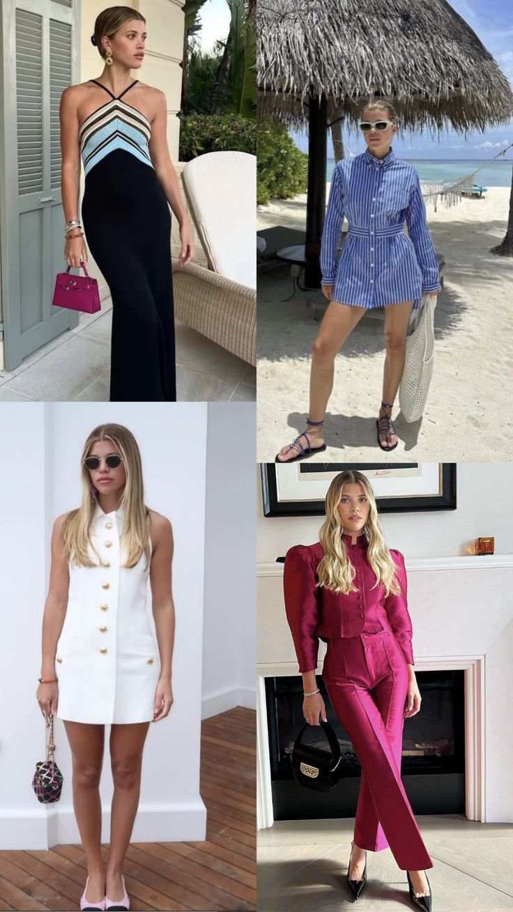 Sophia Richie Style Summer, Sofia Richie Dinner Outfit, Sofia Richie Style Inspiration, Classy Sporty Outfits Summer, Sophia Richie Outfits Summer, Sofia Richie Elegant, Sofia Richie Modest Outfits, Classy Outfits Sofia Richie, Sofia Richie Summer