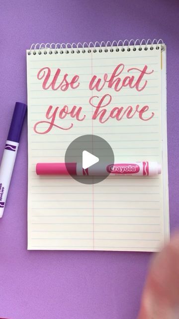 a notepad with the words use what you have written on it next to a pen