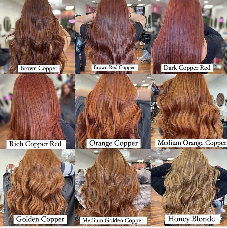 Different Types Of Copper Hair, Hair Color Ideas Ginger Copper, Burnett Copper Hair, Cute Colors For Short Hair, Copper Hair Red Undertone, Types Of Copper Hair Color, Summery Copper Hair, Red Vs Copper Hair, Natural Looking Red Hair Dye