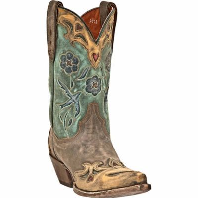 Dan Post Women's Vintage Blue Bird Western Boot, Chocolate, DP3544 Cowgirl Boots Wedding, Wingtip Boots, Dan Post Boots, Wedding Boots, Dan Post, Western Boots Women, Tractor Supply, Western Cowboy Boots, Cowgirl Style