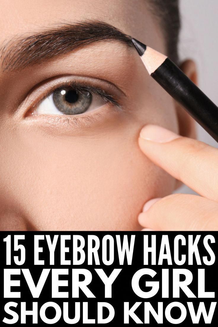 Best Eyebrow Pencil, Diy Eyebrow, Best Eyebrow Pencils, Eyebrow Trends, Sparse Eyebrows, Plucking Eyebrows, Eyebrow Hacks, How To Grow Eyebrows, Hacks Every Girl Should Know