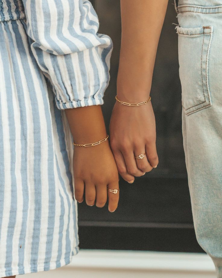 Save 10%, purchase 2+ items with code: LINKED10 Save 15%, purchase 4+ items with code: LINKED15 Save 20%, purchase 6+ items with code: LINKED20 SISTERS BRACELET * SISTERS GIFT * each bracelet sold separately. unbreakable connections are forged with love and laughter. sisterhood connects us in a way that nothing else can. one for each of us... linked for life. interlocking charms symbolize the strength of our bond. whether near or far apart, we're always linked at heart. this is the chic sisters Matching Sister Bracelets, Unquie Gifts, Sister Friendship Bracelets, Sister Bracelets, Sisters Bracelet, Mother Daughter Rings, Bracelets Matching, Daughter Ring, Sisters Jewelry