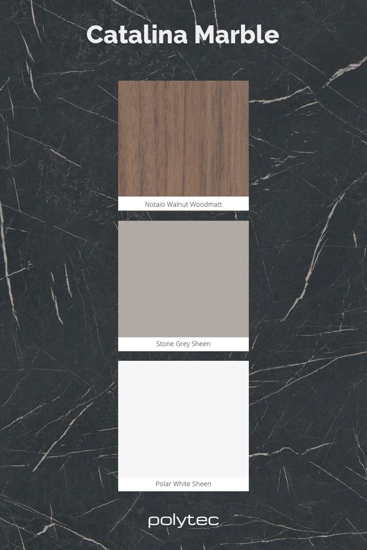 the color scheme for catalina marble is shown in shades of brown, gray and white