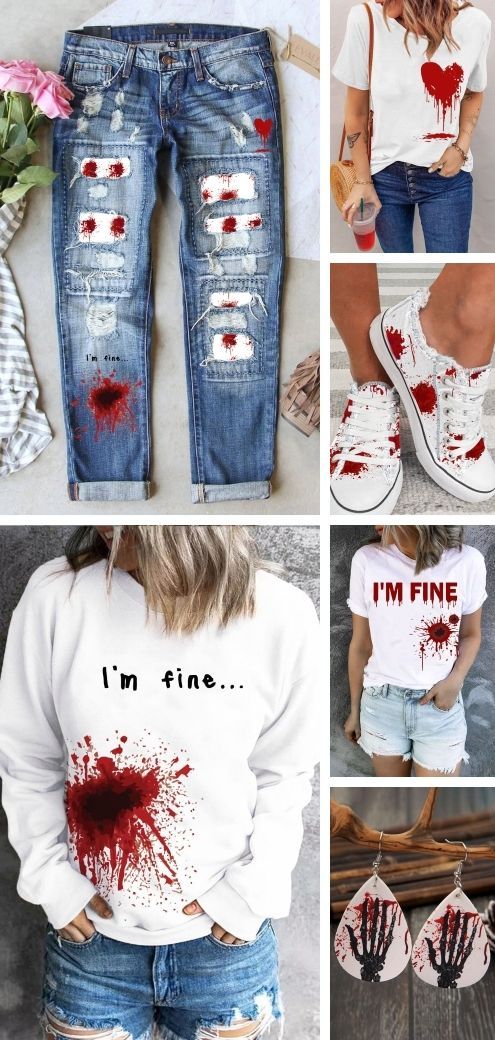 Quick Halloween Costumes, Hot Halloween, Costumes For Teens, Jeans Shoes, Halloween Diy Crafts, I'm Fine, Halloween 2019, Fine Print, Unique Halloween