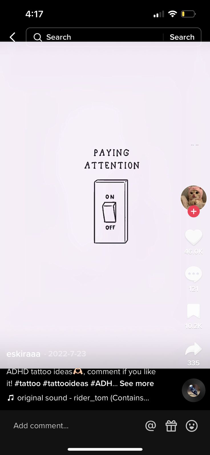 an image of a cell phone screen with the text paying attention on it and two images of dogs