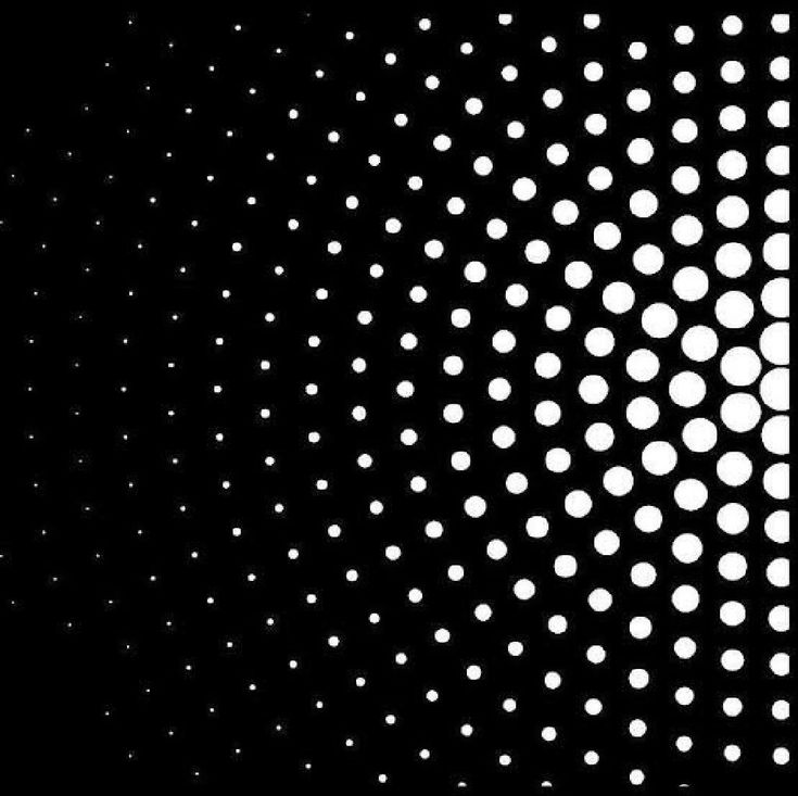 an abstract black and white background with circles in the shape of dots, which can be used as a backdrop or wallpaper