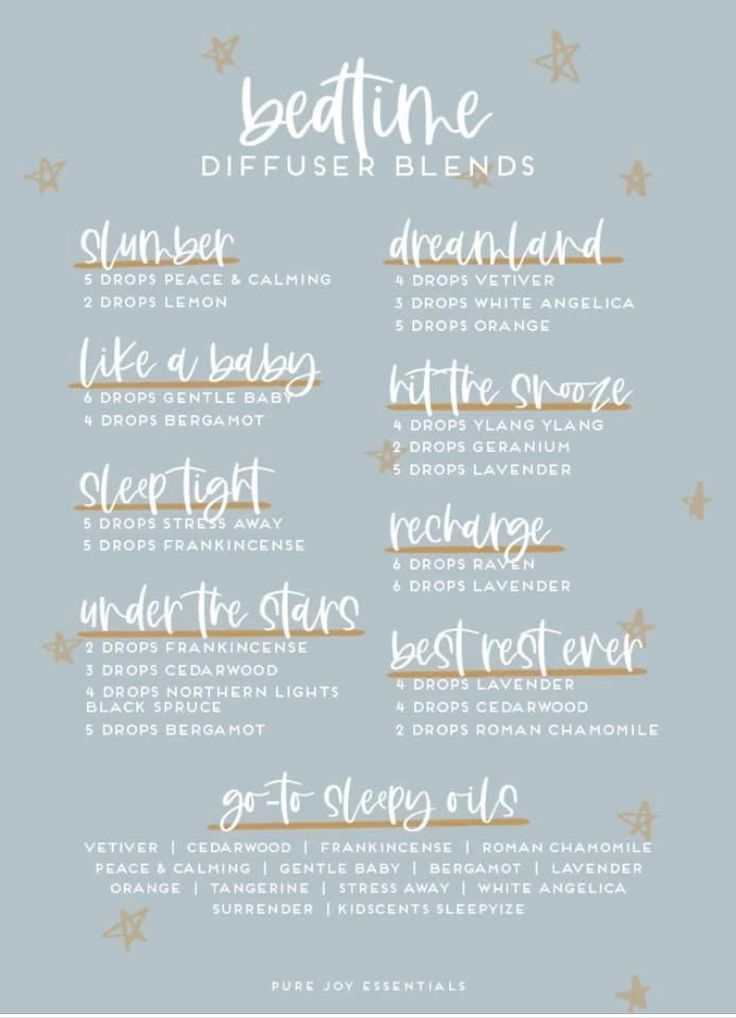 Bed Time Essential Oil Blends, Night Oil Blends Diffuser Recipes, Joy Diffuser Blend, Bedtime Essential Oils Diffuser, Bedtime Oil Diffuser Blends, Doterra Bedtime Diffuser Blends, Relax Oil Blend Diffuser Recipes, Doterra Diffuser Blends Sleep, Night Time Oils For Diffuser