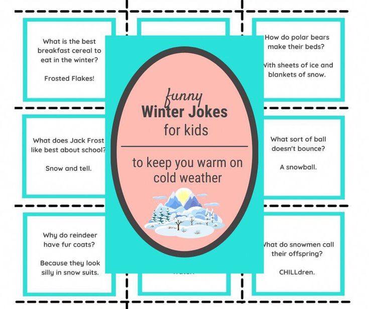 the winter jokes for kids to keep you warm on cold weather is an easy and fun activity