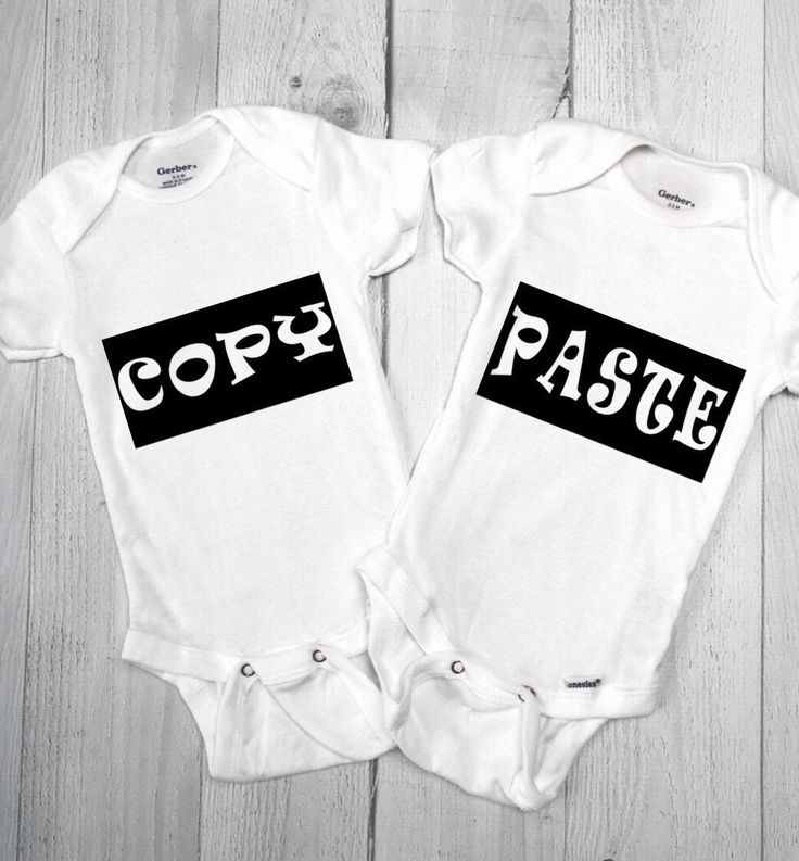 Copy and Paste Twin Onesies | Matching Twin Onesies | Funny Twin Onesies | Boy Twin Onesies | Girl Twin Onesies | Boy Girl Twin Onesies | Twin Baby Onesies | Twin Baby Gift Twin Onesies Funny, Twin Clothes, Twin Humor, Twin Onesies, Twin Baby Gifts, Boy Girl Twins, Womens Muscle Tank, Funny Onesies, Twin Outfits