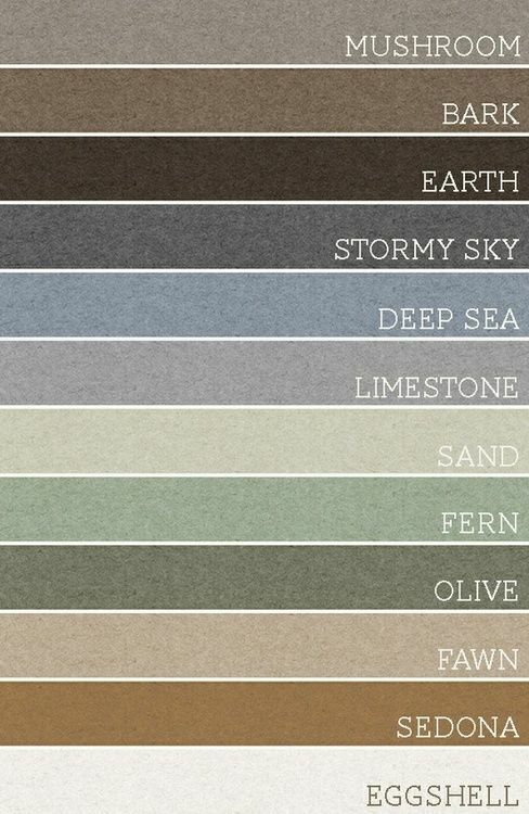 an image of the color scheme for different colors and textures on this page, which is also