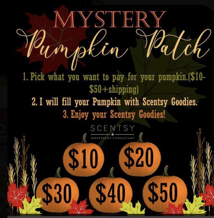 Halloween Fall Decorations, Scentsy Party Games, Scentsy Games, Scentsy Facebook Party, Scentsy Marketing, Scentsy Fall, Mystery Bags, Scentsy Consultant Ideas, Scented Wax Warmer