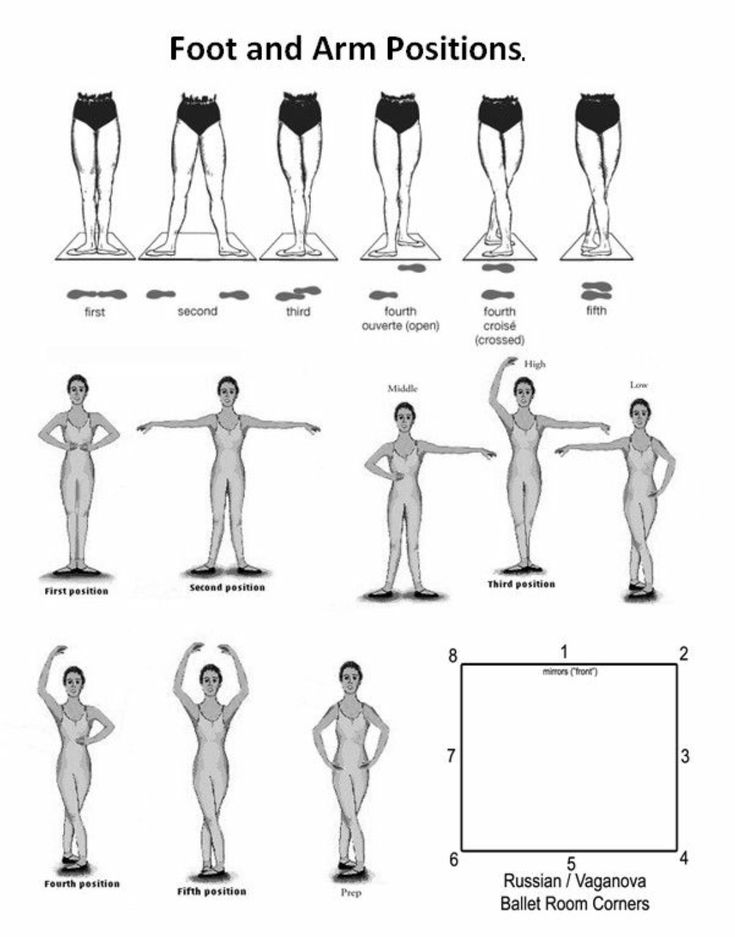 an image of different poses for the body