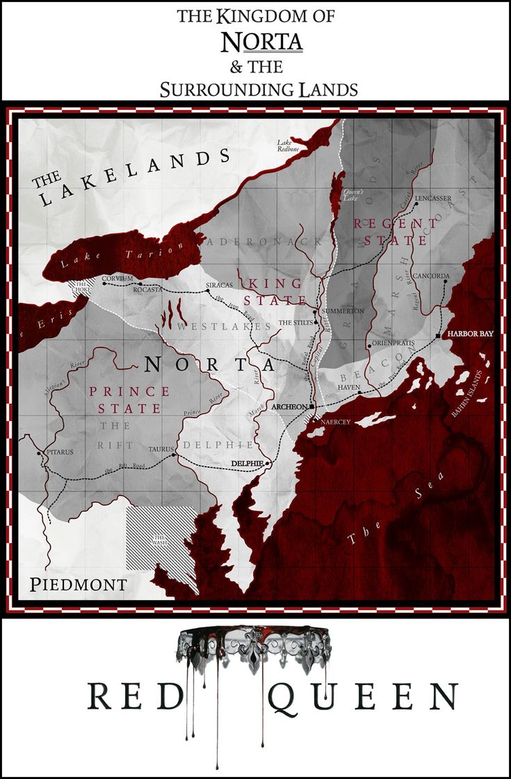 the kingdom of north carolina surrounded by surrounding lands, including redmond and queen elizabeth