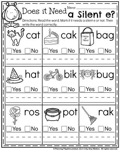 worksheet for beginning and ending sounds with pictures to help students learn how to read