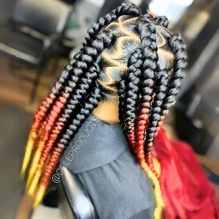 Box Braids Parting Pattern, Jumbo Twists, Braiding Hairstyles, Short Box Braids Hairstyles, Big Braids, Big Box Braids Hairstyles, Jumbo Box Braids, Feed In Braids Hairstyles, Goddess Braids Hairstyles