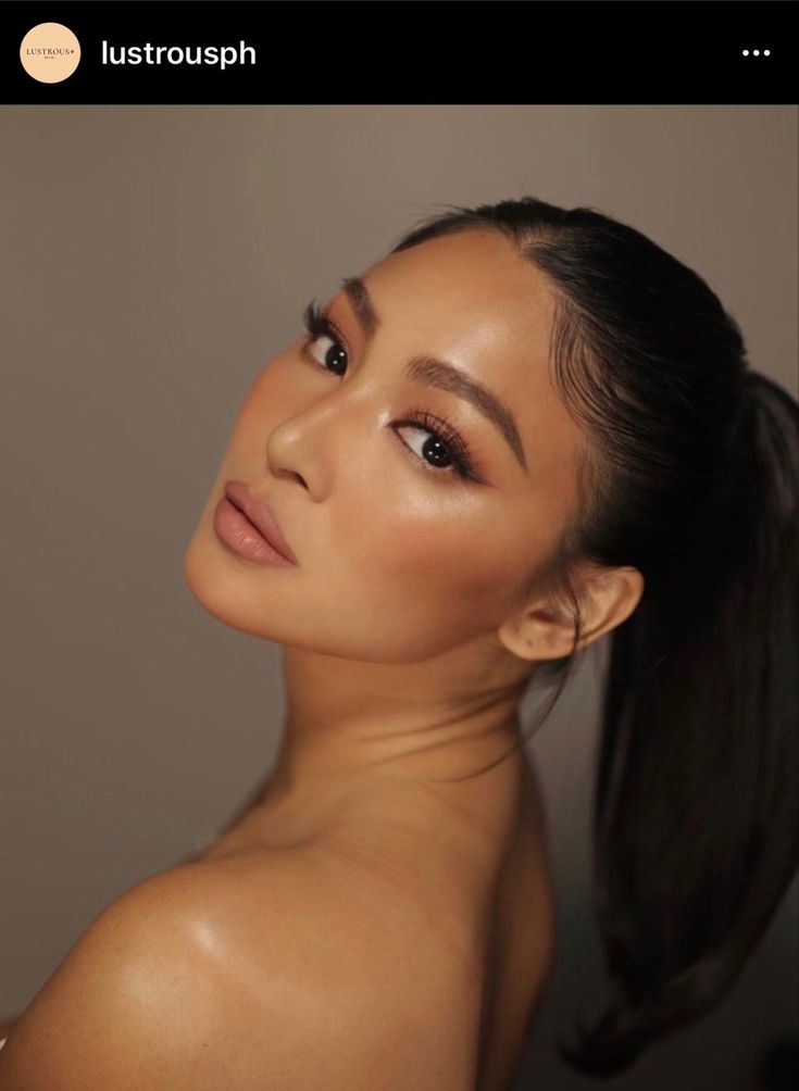 LustrousPH iG update Glam Bride Makeup, Asian Wedding Makeup, Sunkissed Makeup, Dewy Makeup Look, Asian Bridal Makeup, Natural Glam Makeup, Glam Wedding Makeup, Bridesmaid Hair Makeup, Nadine Lustre