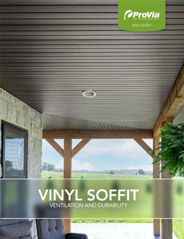 the cover of an article about vinyl soft ventilation and quaintity by provia