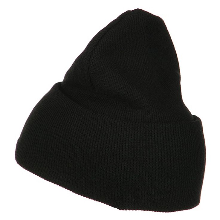 Stretch ECO Cotton Long BeanieMade of 75% cotton and 25% acrylic.One size fits most with flexibility, fitting up to XL.Crown measures 13 inches long including cuff and 7 1/2 inches wide, 3 layers.Thick, soft and warm material.Hand wash only.Available in black, milk, khaki, olive, red, brown, grey, charcoal, navy, beige and .Made in USA.W51S68E. Looking for easily stretchable long beanie for this winter?! Try our Stretch ECO Cotton Long Beanie that fits up to headsize XL with flexibility. Made fr Blank Hats, Long Beanie, Snowy Weather, Beanie Black, Big Hat, Grey Beanie, Women's Hats, Sticker Patches, Black Milk