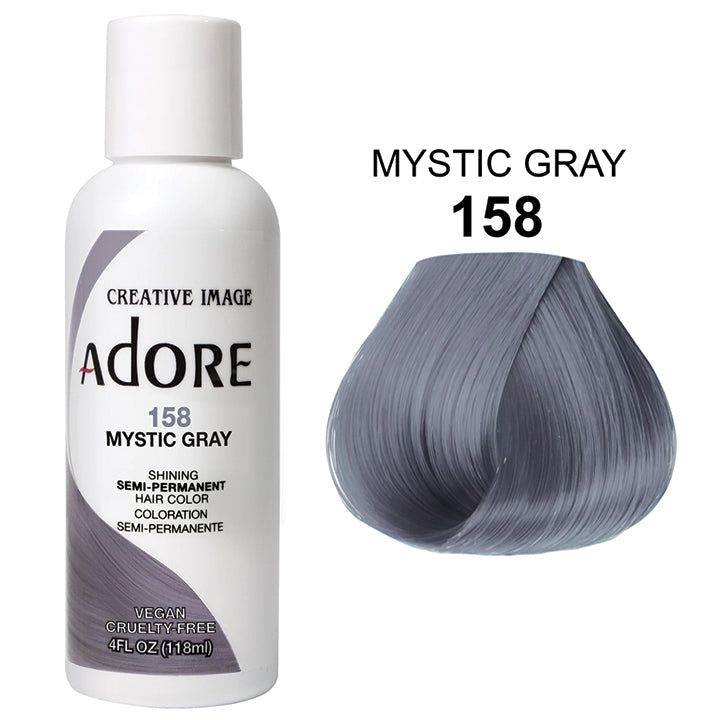 ADORE SEMI PERMANENT No Ammonia, No Peroxide, and No Alcohol. Adore’s exclusive formula offers a perfect blend of natural ingredients providing rich color, enhancing shine, and leaving hair soft and silky This product must not be used on eyebrows or eyelashes, as it may cause blindness. ABOUT THIS ITEM Vibrant Color Quick and Easy to use Made in USA Free of Alcohol, Peroxide, and Ammonia Vegan and Cruelty Free Light Ash Brown Hair Color, White Streak In Hair, Brighten Gray Hair, Light Ash Brown Hair, Ash Brown Hair Color, Light Ash Brown, Grey Hair Dye, Ash Brown Hair, Hair Streaks