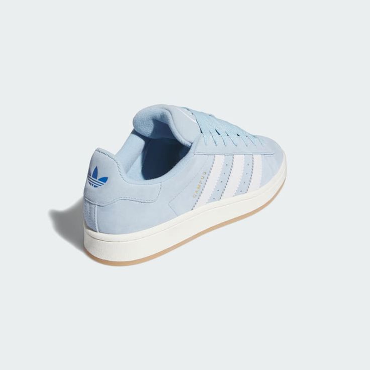 adidas Campus 00s Shoes - Blue | Men's Lifestyle | adidas US Light Blue Adidas Campus, Fun Sneakers For Women, Blue Adidas Campus 00s, Adidas Sambas Blue, Grey Adidas Campus, Addidas Shoes Campus 00s Outfit, Cute Blue Shoes, Addias Shoes, Blue Shoes Outfit