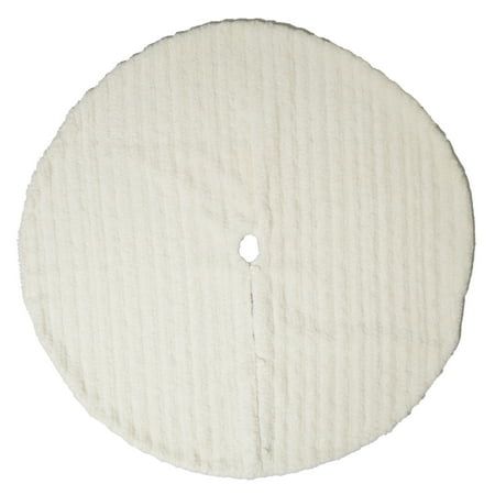 a white circular pad on a white background