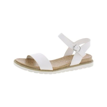 Manufacturer: Sun + Stone Size Origin: US Style Type: Slingback Sandals Collection: Sun + Stone Closure: Material: Man Made Fabric Type: Faux Leather Sku: BH5304607 Size: 5.  Color: White.  Gender: female.  Age Group: adult. Dressy Flats Shoes, Sequin Shoes, Gladiator Sandals Heels, Summer Sandals Flat, Low Wedge Sandals, Sandals Collection, Ankle Strap Block Heel, Sun Stone, Women's Espadrilles