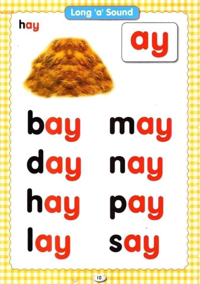 a poster with words and pictures on it that say,'bay may day may pay lay