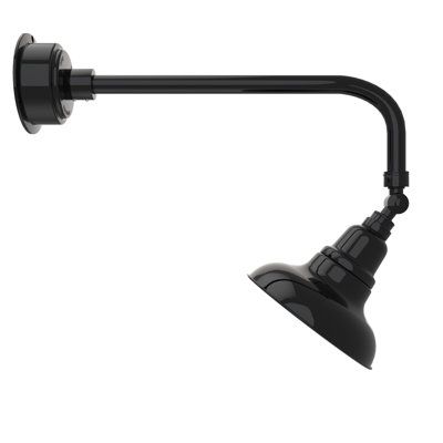 an image of a black lamp on a white background