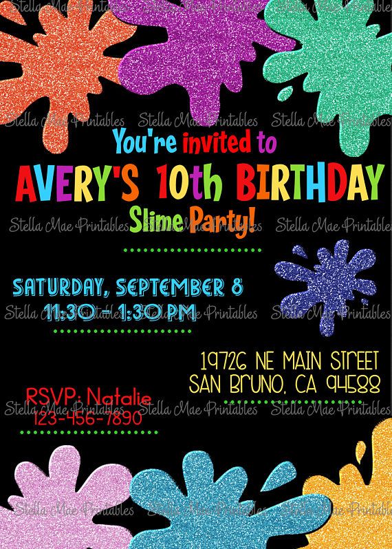 a birthday party with glitter paint sprinkles on black paper and colorful flowers