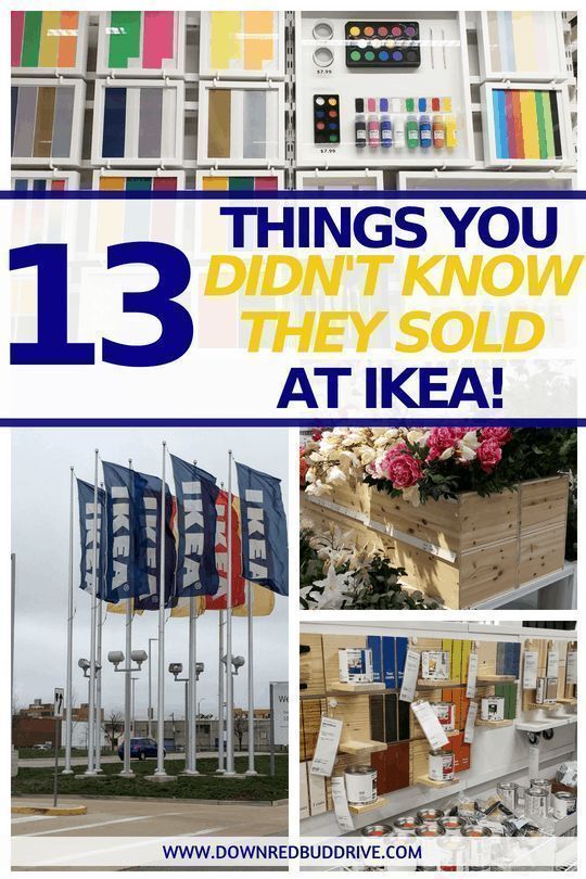 there are many different things to see and do in this photo with the title, 13 things you didn't know they sold at ikea