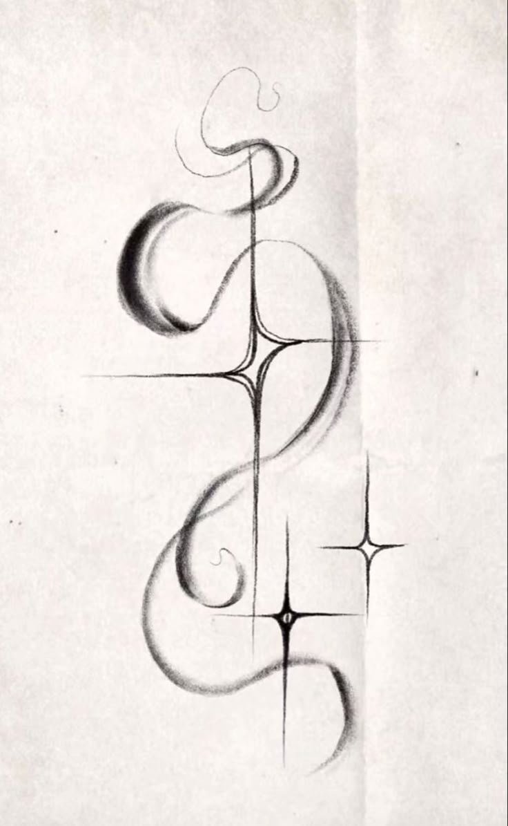 the letter e is made up of lines and shapes in black ink on white paper