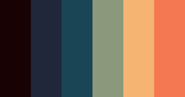 an orange and blue striped background