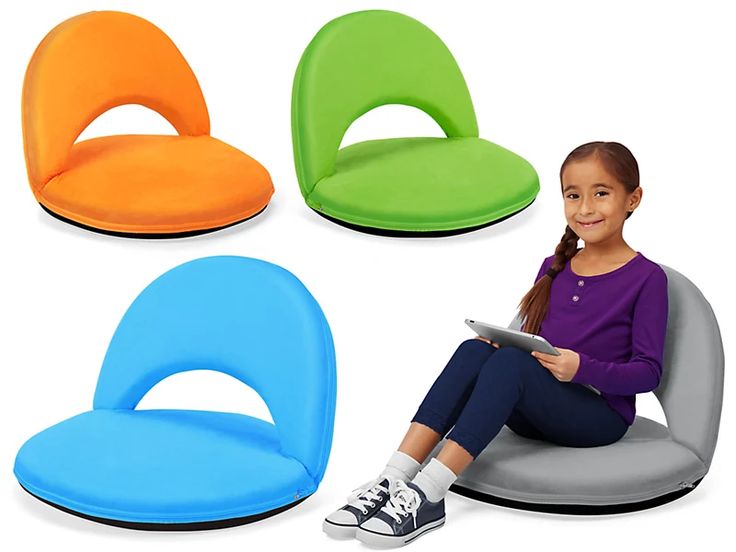 Flex-Space Washable Comfy Floor Seat at Lakeshore Learning Mobile Desk, Classroom Seating, Lakeshore Learning, Kids Flooring, Sensory Room, Cozy Chair, Flexible Seating, Classroom Furniture, Lap Desk