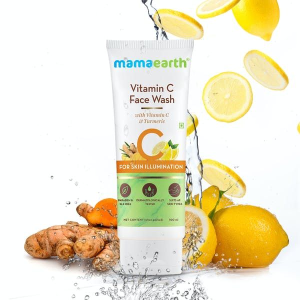 Mamaearth | Official Website | Buy Natural Skin Care Products Online. Turmeric For Skin, Vitamin C Face Wash, Stubborn Acne, Acne Face, Foaming Face Wash, Vitamins For Skin, Sls Free Products, Skin Repair, Cleanser And Toner