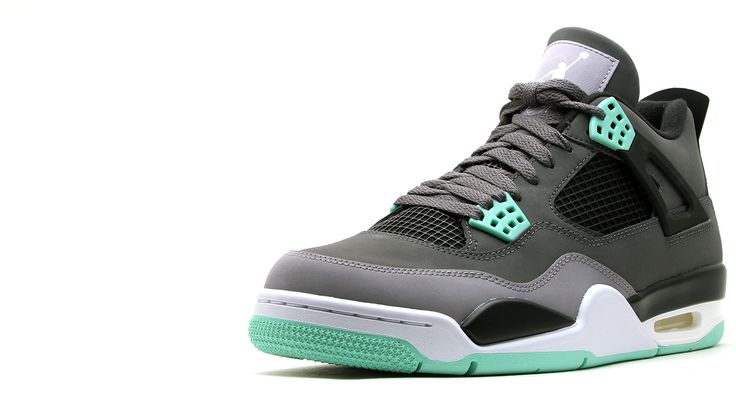 Air Jordan 4 Retro - "Green Glow" Retro Jordans, Air Jordan Retro 4, Air Jordan Iv, Jordan Iv, Jordan V, Adidas Shoes Outlet, Jordan Retro 4, Antony Gormley, Nike Free Run