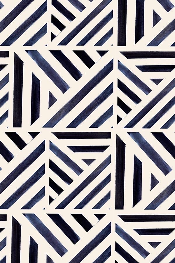 an abstract black and white pattern with diagonal stripes