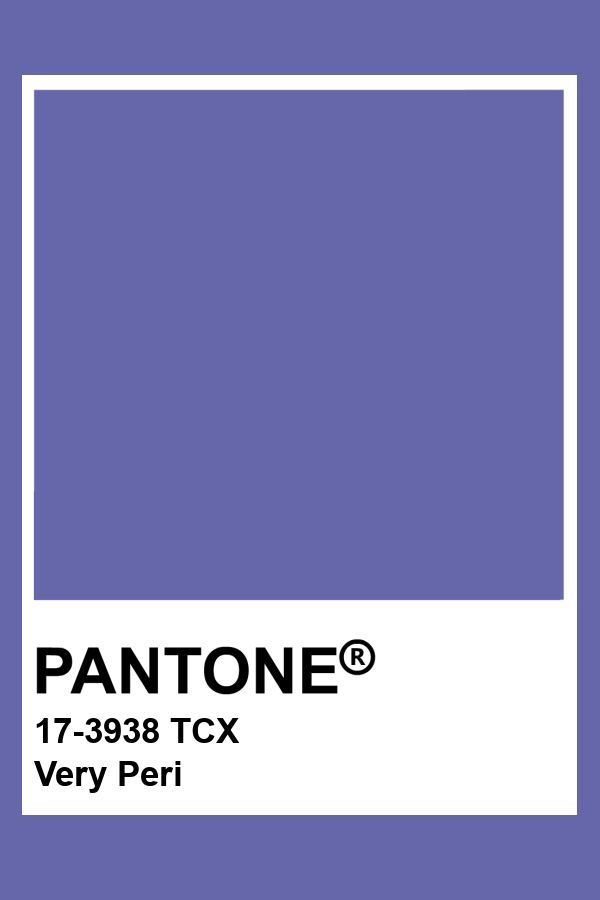 pantone's purple color is shown with the words, ` 7638 tcx very