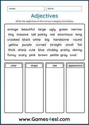 an activity sheet for kids to learn how to read the text