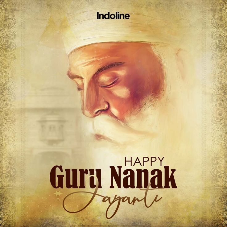 an image of guru namak with the caption happy jagandi on it