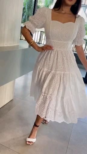 New Frock Designs Dresses For Women, Cute Frock Design, New Frock Designs Dresses, Casual Frock Design, Latest Frock Designs For Women, Classy Dress Outfits Simple, Hakoba Dress, New Frock Design, Simple Frock Design